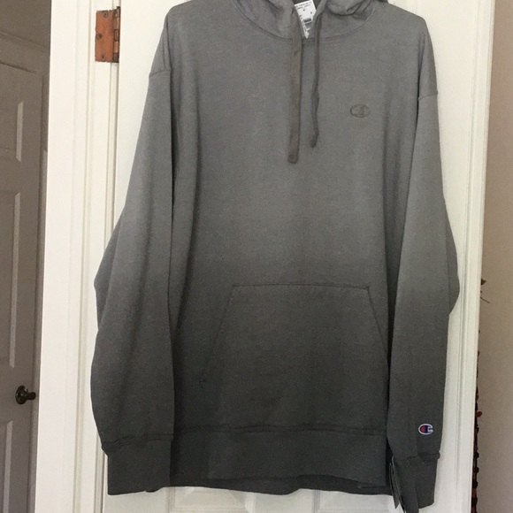 NWT Champion Grey ombré hoodie - Picture 1 of 10